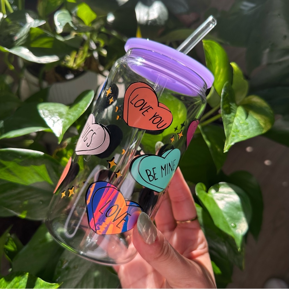 Colorful Heart VALENTINE Tumbler 🩷